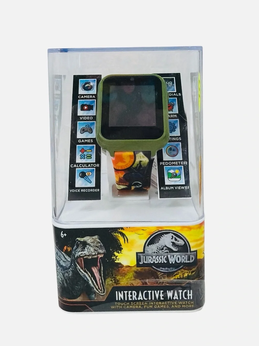 Jurassic World Kids Interactive Smart Watch with Touchscreen, Camera, Games,